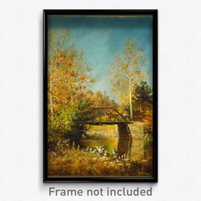 Edward Lamson Henry - Going to Town Print 11x17 Art Poster