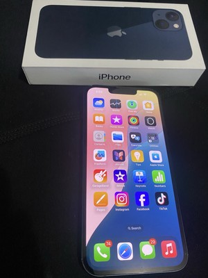 Apple iPhone 13 Blue Unlocked Tik Tok Installed & Ready To Use.Serious Inquiries