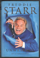 Unwrapped: My Autobiography by Freddie Starr (Signed 2001 First Edition HB)