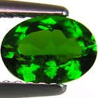 0.84 Ct Rare Natural Chrome Diopside Gemstone Green Color Oval Cut — photo 1