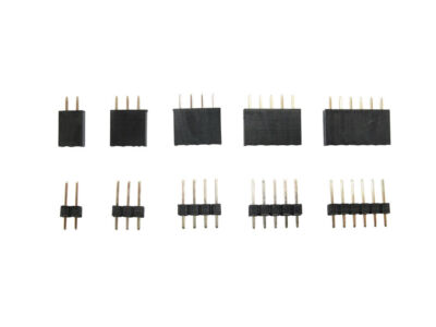 Micro Stecker Buchsen RM 2.54 2- 3- 4- 5- 6-polig Steckverbinder Wahl 10 Stück