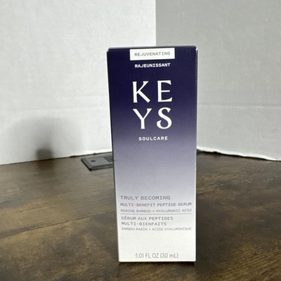 Keys Soulcare Truly Becoming Multi Benefit Peptide Serum 1 Oz /30mL Rejuvenating