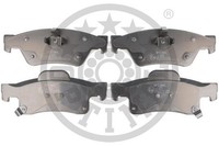 Optimal BP-12600 BremsklöTze, BremsbeläGe Hinten FüR Jeep Grand Cherokee IV (Wk,