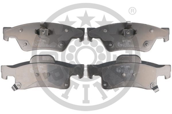 Optimal BP-12600 BremsklöTze, BremsbeläGe Hinten FüR Jeep Grand Cherokee IV (Wk,-image
