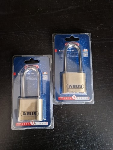 cadenas ABUS Nautic Codé 180 Lot x2 | eBay