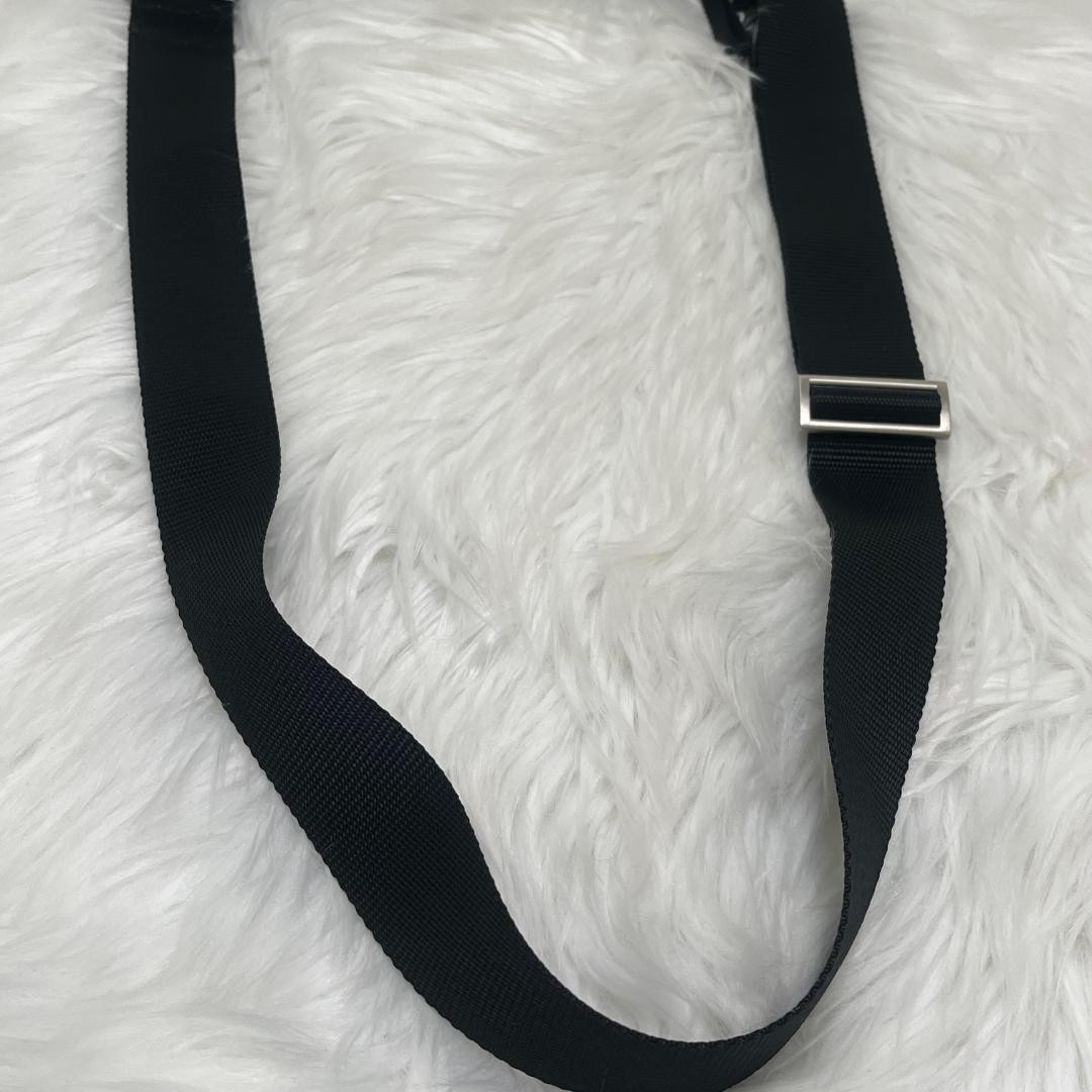 beautiful PRADA Nylon Shoulder Bag Triangle Plate White Tag thumbnail 11