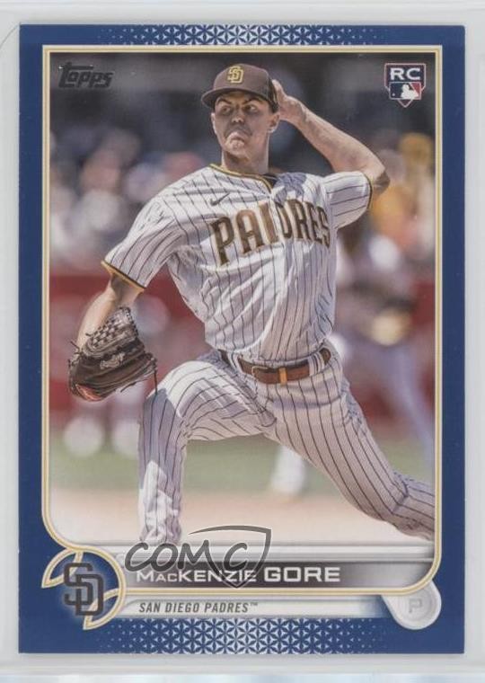2022 Topps Update Royal Blue Mackenzie Gore #US81 0gy1