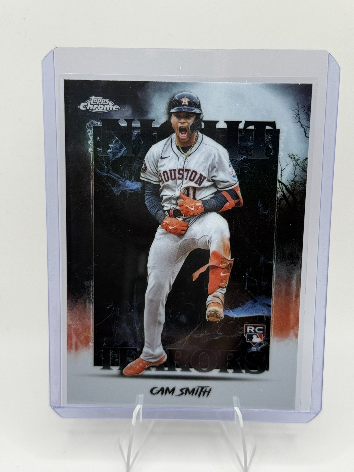 2025 Topps Chrome Update Series - Cam Smith Night Terrors Refractor #NT-19