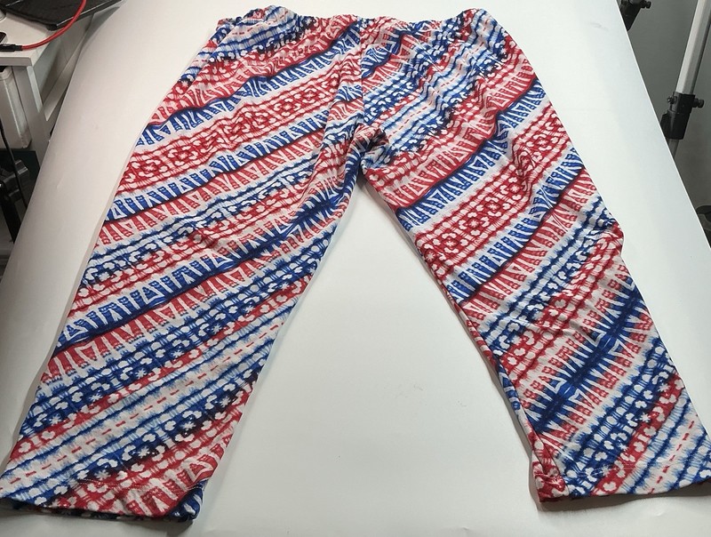 Red White Blue Capri