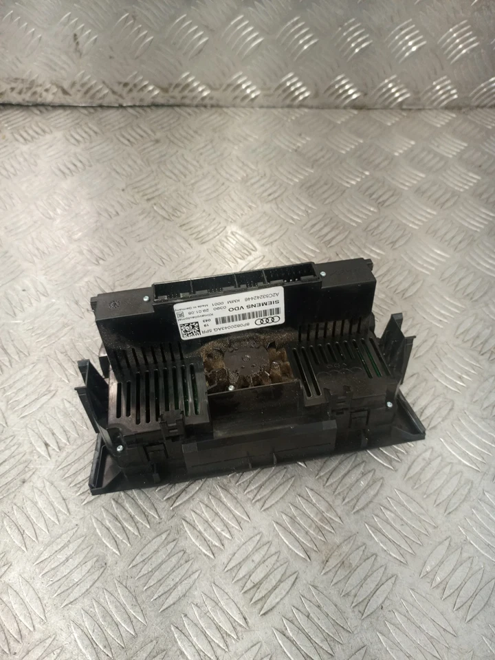 2010 AUDI A3 8P AC PAINEL INTERRUPTOR AQUECEDOR CONTROLE CLIMÁTICO 8P0820043AG #9 - Imagem 2 de 3