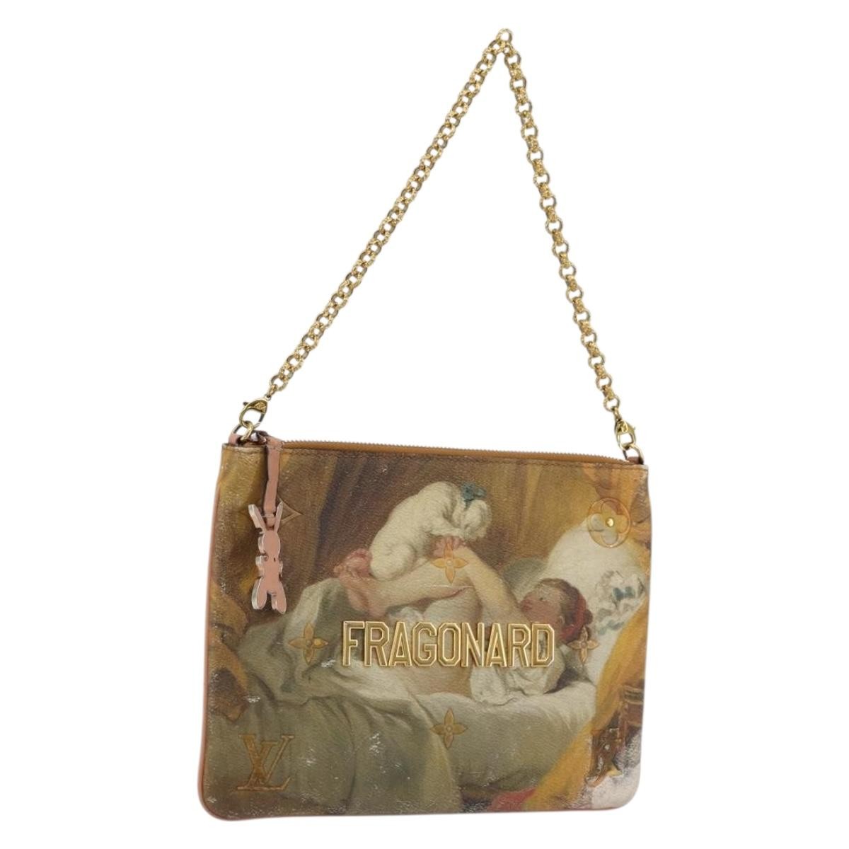 LOUIS VUITTON Masters Collection Pochette Plat Fragonard Bag