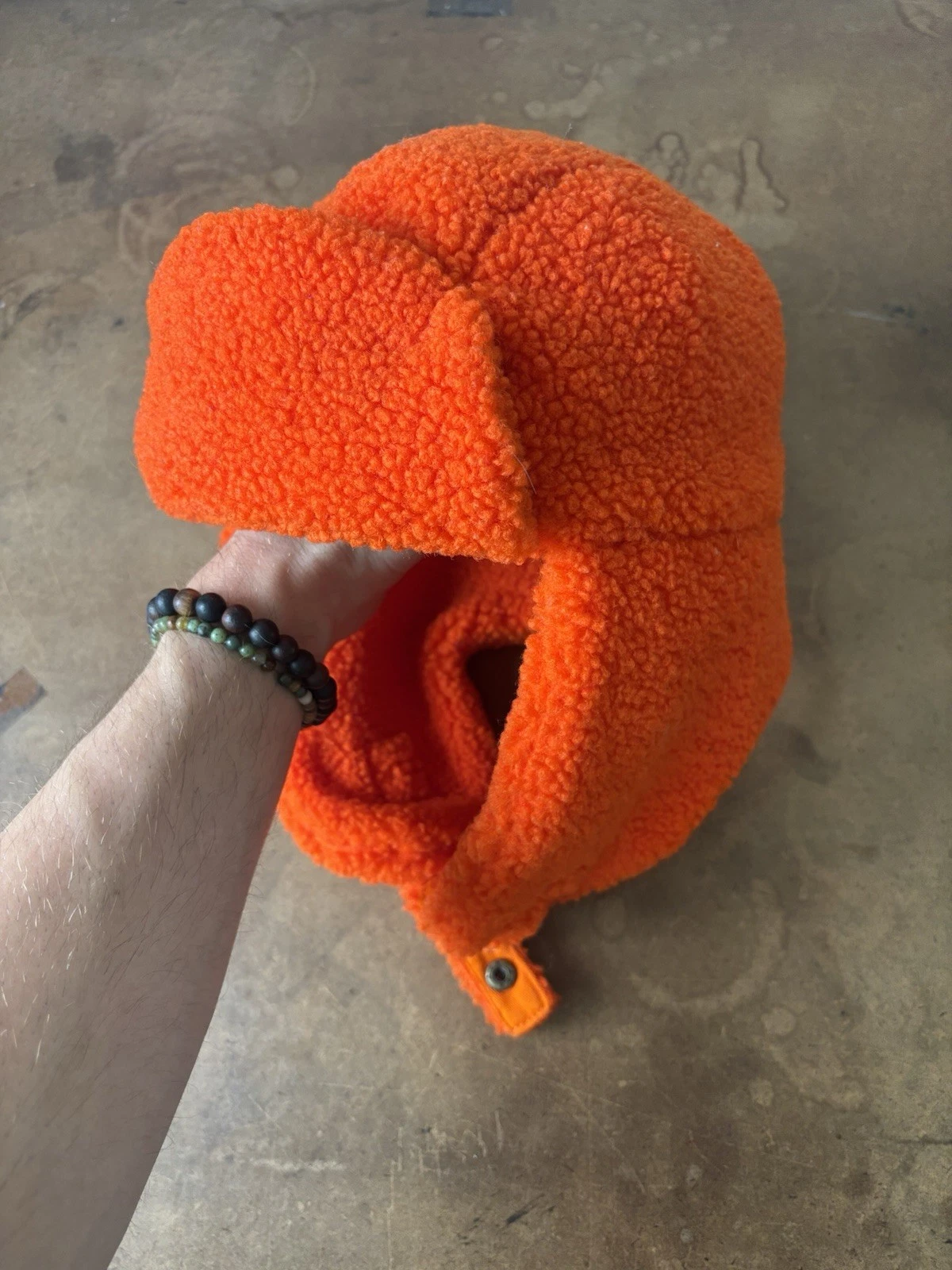 Orange Deep Pile Fleece Ushanka Hat with Ear Flaps One Size Fits Most Unisex
Opens in a new window o