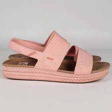 Reef Water Vista Sandals Pink Women's Size 6 Casual Summer Shoes Resortwear
