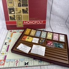 Monopoly Complete Parker Brothers 1964 Vtg board game - Complete- Clean