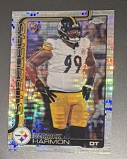 2025 TOPPS CHROME SILVER PULSAR ROOKIE RC REFRACTOR DERRICK HARMON #361