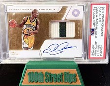 2019 Panini Opulence Ray Allen Gold Auto Memorabilia PSA 8 5/5 No. GAM-RA Sonics