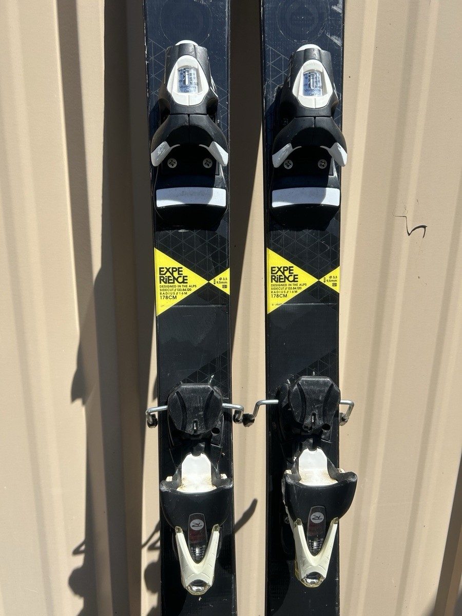 ROSSIGNOL EXPERIENCE E84 CARBON all Mtn Skis, 178 + Rossignol