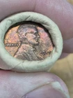 OBW  1917 ender Unsearched Wheat Cent Penny Bank Roll