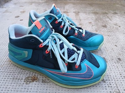 NIKE Air LEBRON 11 LOW Turbo Green (used/FOR COLLECTION ONLY) Schuhe Sneaker