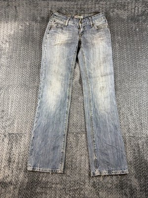 Vintage Levi's Jeans 570 Straight Women Stretch Regular Size W26 L32