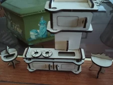 Doll Furniture Kitchen Set