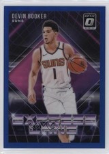 2018-19 Panini Donruss Optic Express Lane Blue Prizm 37/85 Devin Booker #17 rf2