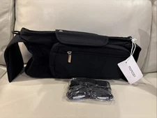 Momcozy Baby Mesh Pocket Insulated Cup Holder Stroller Organizer Universal Fit