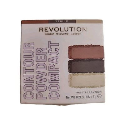 Revolution FACE CONTOUR Powder Compact PALLETE  CONTOUR MEDIUM NEW & SEALED 