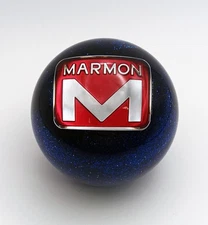 Marmon Semi truck hanco roadway style Blue shift knob Flake