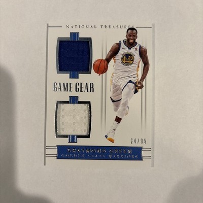 2017-18 Panini National Treasures Dual Patch Draymond Green /99 Warriors