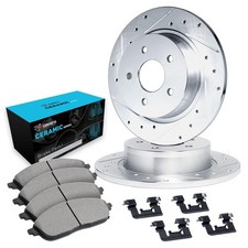 R1 Concepts Rear Brake Kit Fits 2011-2014 Chrysler 200; 2007-2010 Chrysler Se...