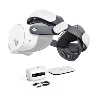 BOBOVR M2 PRO+ VR Head Strap for Quest 2 Headset Compatible (Infinity)