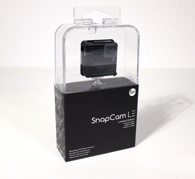 iON SnapCam LE Bodycam -  FHD BT WiFi Loop recording- Neu