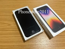 Apple iPhone SE 3rd Gen 2022 64GB 4.7”  Midnight  - Unlocked- Unused