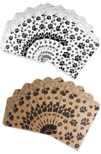 20 Bags of our Paw Print Paper Bags, Pet Gift Bags with Paw Prints, great for...