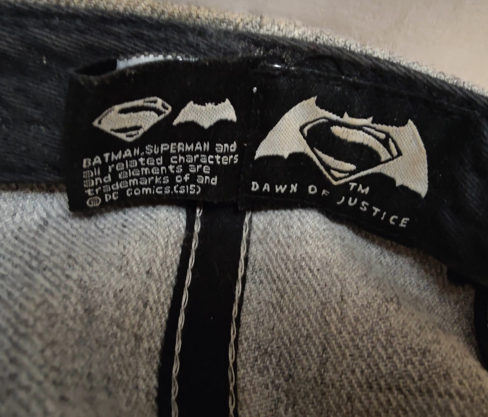 Batman/Superman Snapback Adjustable Hat ~ Dawn Of… - image 7