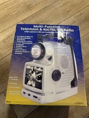 Advantage Industries MultiFunction Portable AM/FM/WB Radio W/ Lantern New