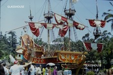CHICKEN OF THE SEA PIRATE SHIP, DISNEYLAND'S FANTASYLAND, 1975 PHOTO SLIDE