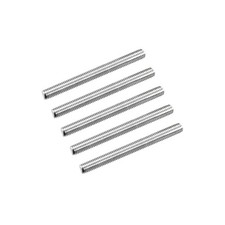 5Pcs Fully Threaded Rod M5x50mm 0.8mm Pitch 304 Stainless Steel Right Hand