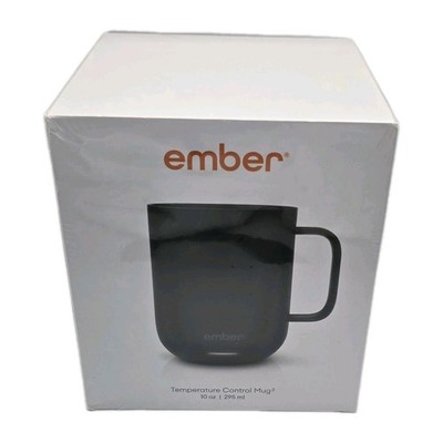 Ember 10 oz. Temperature Control Smart Mug 2 - Black NEW SEALED