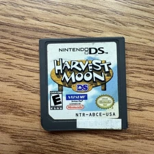 Harvest Moon DS Nintendo DS Video Game Cartridge Farm Sim Natsume Tested Working