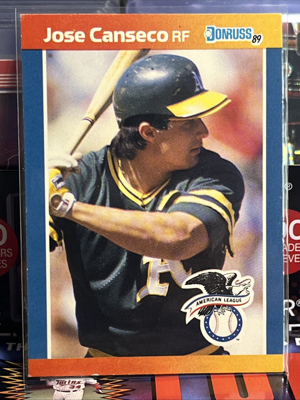 1989 Donruss All-Stars #2 Jose Canseco Oakland Athletics