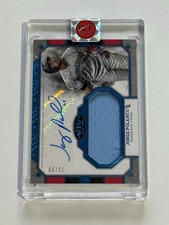 2024 Topps Tier One Jorge Polanco GAME-USED PATCH Auto #ed /99 Minnesota Twins