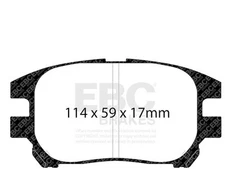 For 2002-2003 Lexus RX300 Brake Pad Set Front EBC 41194RZYT