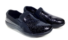 Alegria Women's Duette Iron Embossed Clog Shoes Size 9 EU 39 Black Comfort