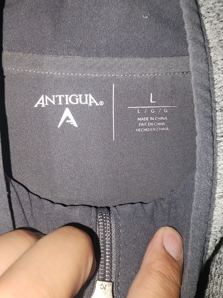 Chicago Bulls Sweater Men XL Quarter Zip Pullover Performance NBA Embroidered - Image 2 of 2