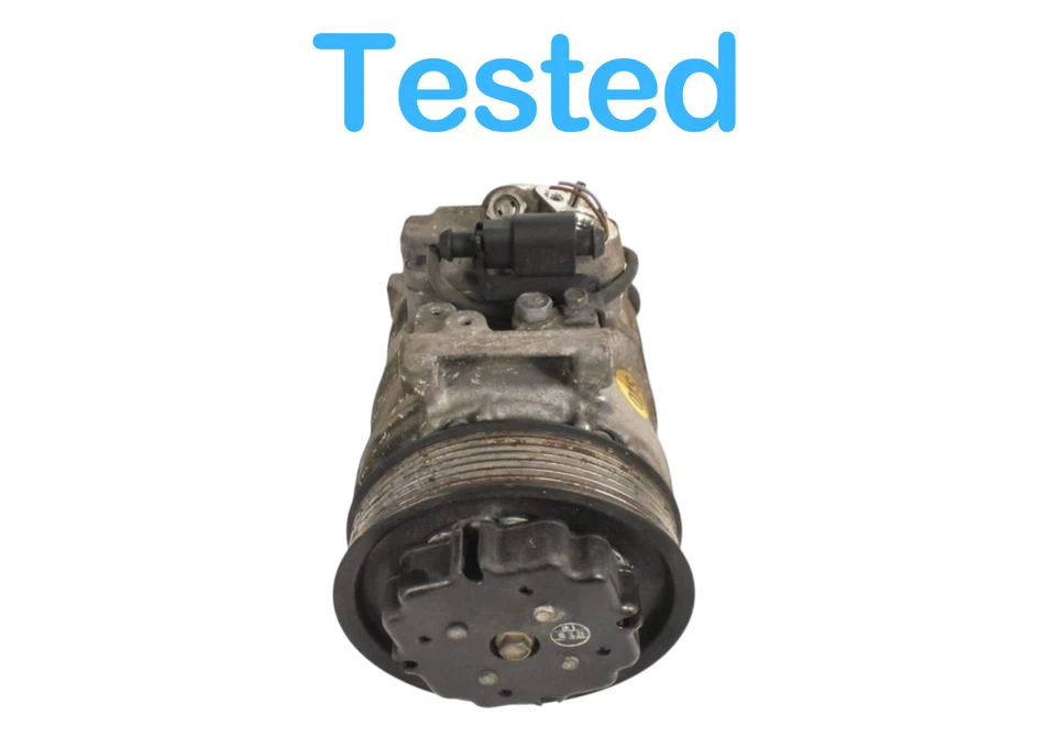 Bomba compressor de ar condicionado 11-18 Porsche Cayenne 958 4.8L CA A/C fabricante de equipamento original - Imagem 3 de 4