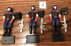 GI Joe ARAH 1986 Cobra Viper Action Figure Lot of 3  100% Complete WIth Filecard