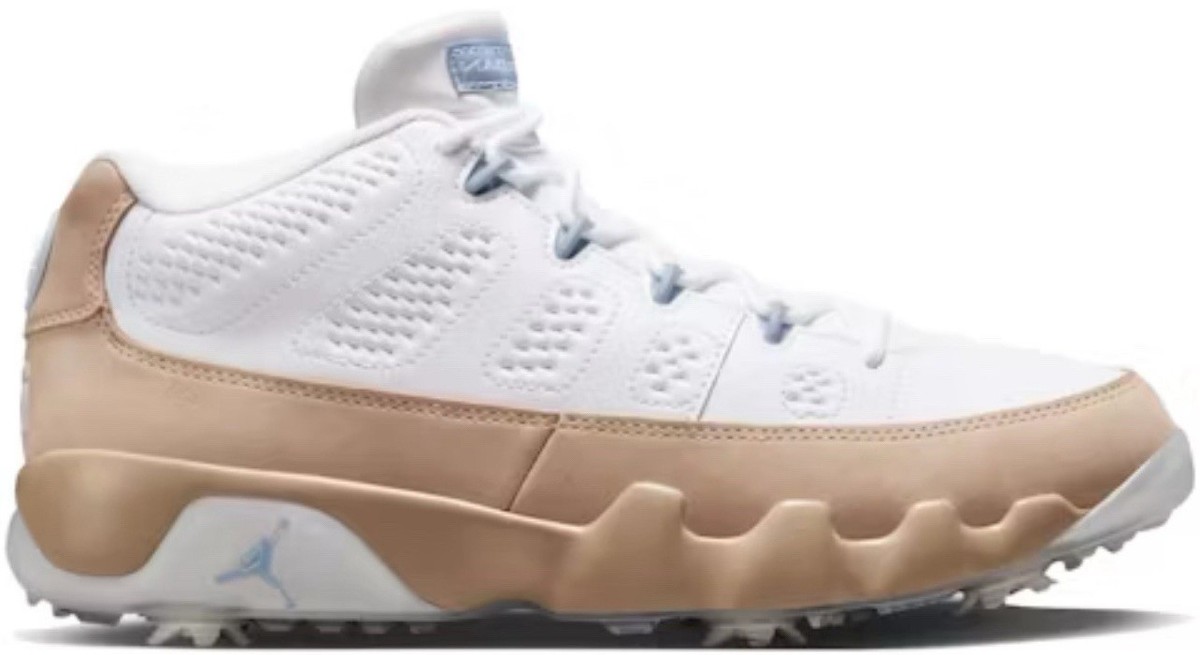 Jordan 9 Golf Low White Linen for Sale | Authenticity Guaranteed