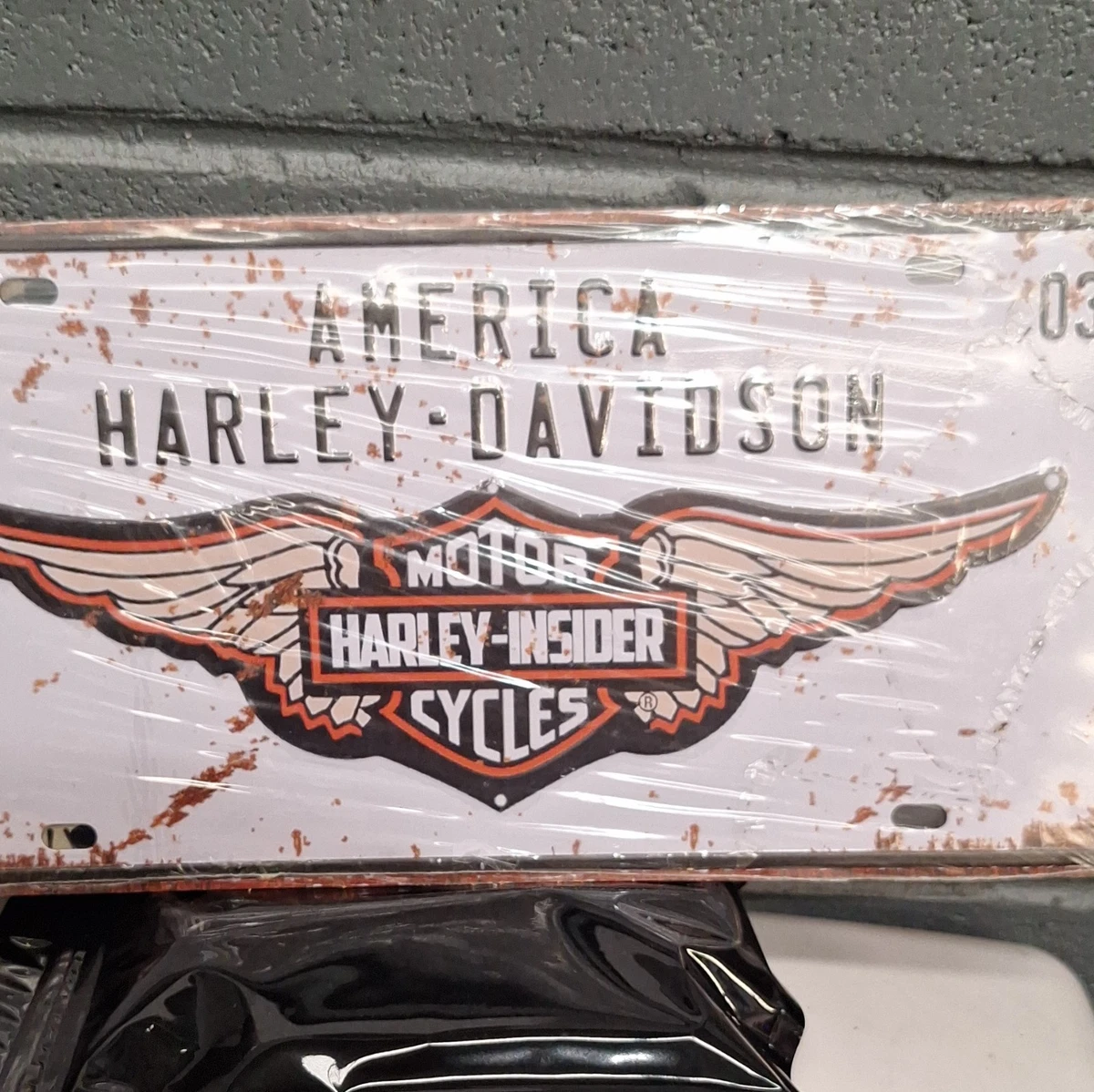 Harley-Davidson America Metal Wall Sign Vintage Retro Rusted tin sign